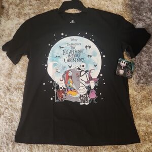 Disney Nightmare Before Christmas Black T-Shirt